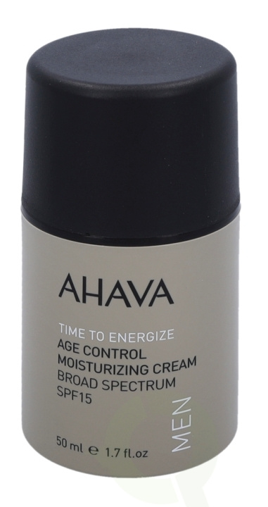 Ahava Men T.T.E. Age Control Moisturizing Cream SPF15 50 ml i gruppen SKÖNHET & HÄLSA / Hudvård / Ansiktsvård / Dagkräm hos TP E-commerce Nordic AB (C46035)
