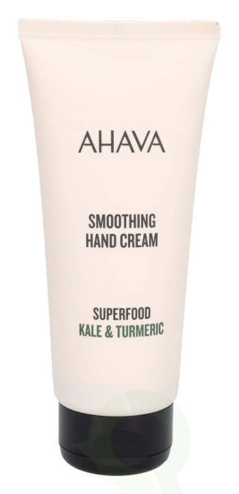 Ahava Smoothing Hand Cream Kale & Turmeric 100 ml i gruppen SKÖNHET & HÄLSA / Manikyr/Pedikyr / Handkräm hos TP E-commerce Nordic AB (C46064)