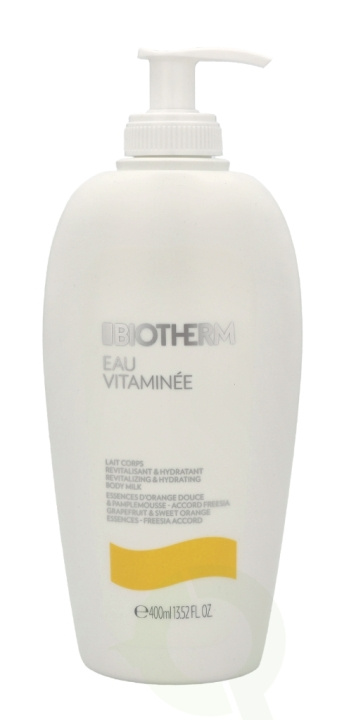 Biotherm Eau Vitaminee Perfumed Body Milk 400 ml Moisturizing - Smoothing - Refreshing i gruppen SKÖNHET & HÄLSA / Hudvård / Kroppsvård / Body lotion hos TP E-commerce Nordic AB (C46142)