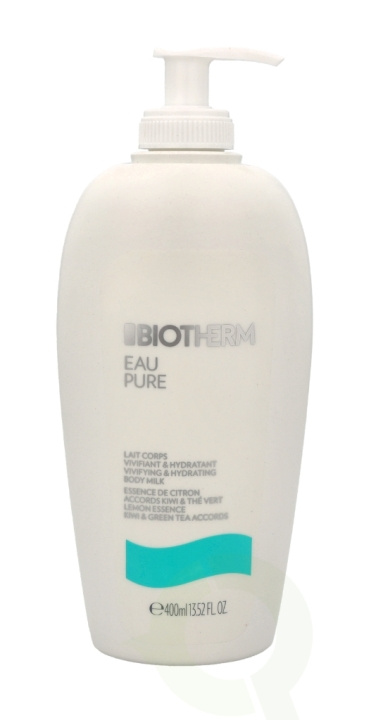 Biotherm Eau Pure Vivifying Perfumed Body Milk 400 ml Hydratas - Refreshes - Tones i gruppen SKÖNHET & HÄLSA / Hudvård / Kroppsvård / Body lotion hos TP E-commerce Nordic AB (C46144)