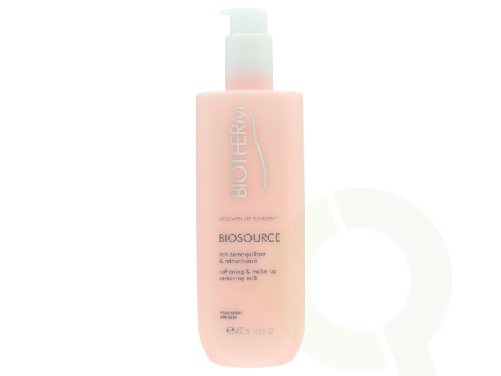 Biotherm Biosource Softening & Makeup Removing Milk 400 ml Dry Skin i gruppen SKÖNHET & HÄLSA / Makeup / Sminkborttagning hos TP E-commerce Nordic AB (C46147)