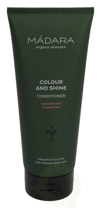 Madara Colour And Shine Conditioner 200 ml Coloured And Treated Hair i gruppen SKÖNHET & HÄLSA / Hår & Styling / Hårvårdsprodukter / Balsam hos TP E-commerce Nordic AB (C46409)