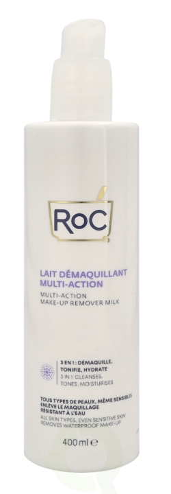ROC Multi Action Make-Up Remover Milk 400 ml All Skin Types i gruppen SKÖNHET & HÄLSA / Makeup / Sminkborttagning hos TP E-commerce Nordic AB (C46446)