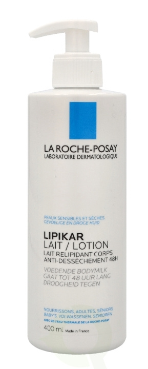 La Roche-Posay La Roche Lipikar Innovation 48HR Replenishing Body Milk 400 ml i gruppen SKÖNHET & HÄLSA / Hudvård / Kroppsvård / Body lotion hos TP E-commerce Nordic AB (C46452)