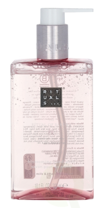 Rituals Sakura Blossoming Hand Wash 300 ml Rice Milk & Cherry Blossom i gruppen SKÖNHET & HÄLSA / Hudvård / Kroppsvård / Handtvål hos TP E-commerce Nordic AB (C46455)