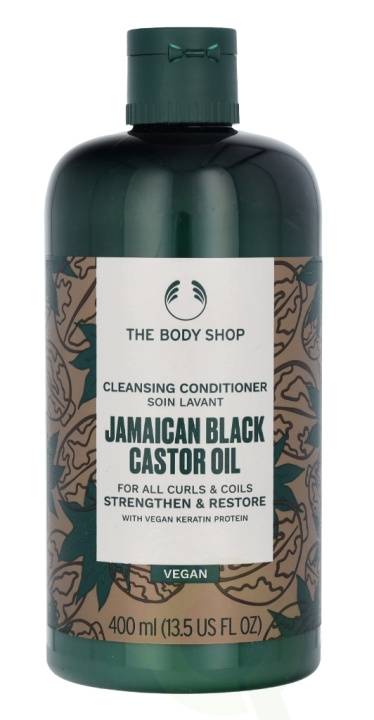 The Body Shop Cleansing Conditioner 400 ml Jamaican Black Castor Oil i gruppen SKÖNHET & HÄLSA / Hår & Styling / Hårvårdsprodukter / Balsam hos TP E-commerce Nordic AB (C46487)