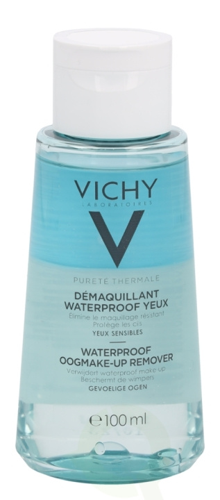 Vichy Purete Thermale Waterprf Eye Make-Up Remover 100 ml For Sensitive Eyes i gruppen SKÖNHET & HÄLSA / Makeup / Sminkborttagning hos TP E-commerce Nordic AB (C46492)