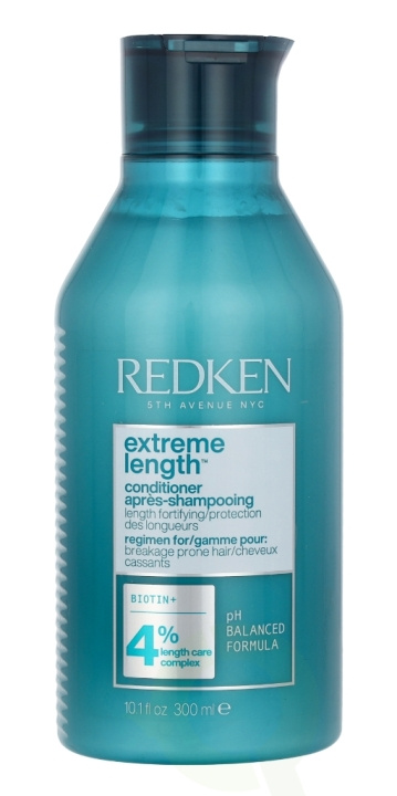 Redken Extreme Length Conditioner 300 ml i gruppen SKÖNHET & HÄLSA / Hår & Styling / Hårvårdsprodukter / Balsam hos TP E-commerce Nordic AB (C46620)
