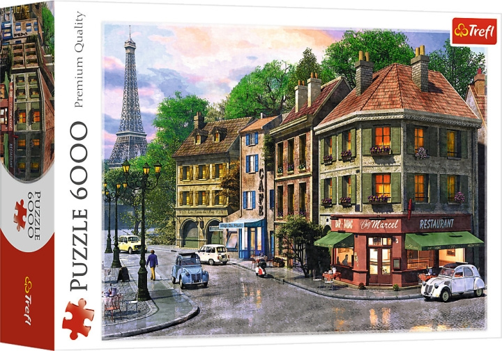 TREFL Paris streets pussel, 6000 bitar i gruppen SPORT, FRITID & HOBBY / Hobby / Pussel hos TP E-commerce Nordic AB (C46754)
