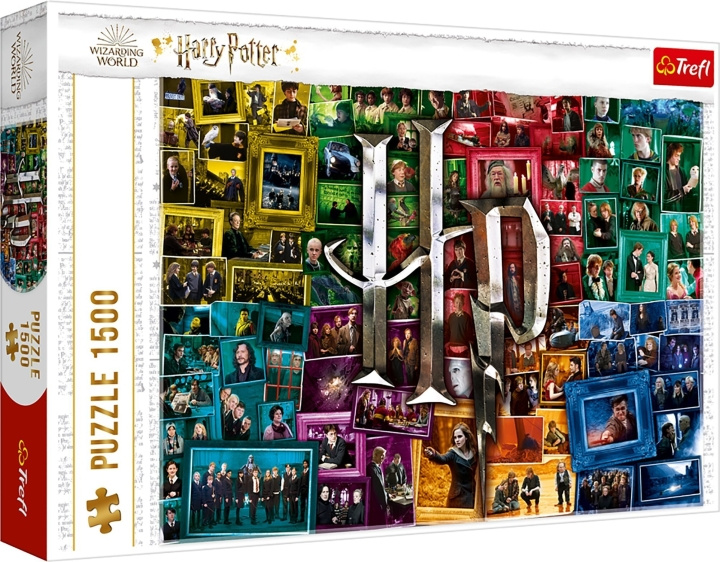 TREFL Harry Potter pussel, 1500 bitar i gruppen LEKSAKER, BARN- & BABYPRODUKTER / Leksaker / Pussel hos TP E-commerce Nordic AB (C46802)