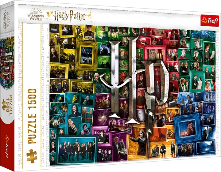 TREFL Harry Potter pussel, 1500 bitar i gruppen SPORT, FRITID & HOBBY / Hobby / Pussel hos TP E-commerce Nordic AB (C46802)