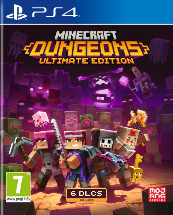 Minecraft: Dungeons - Ultimate Edition-spelet, PS4 i gruppen HEMELEKTRONIK / Spelkonsoler & Tillbehör / Sony PlayStation 4 hos TP E-commerce Nordic AB (C46809)