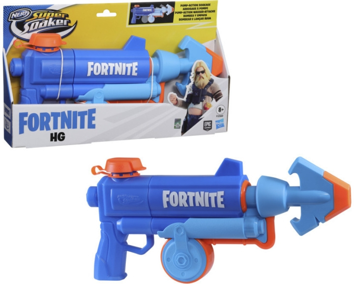 Nerf Fortnite Super Soaker HG vattenpistol i gruppen LEKSAKER, BARN- & BABYPRODUKTER / Uteleksaker / Actionlek hos TP E-commerce Nordic AB (C46827)