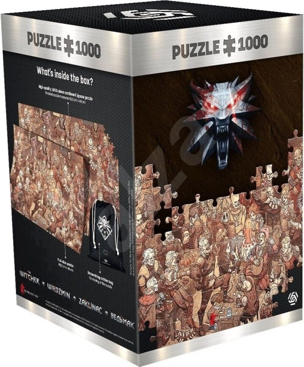 The Witcher: Birthday pussel, 1000 bitar i gruppen SPORT, FRITID & HOBBY / Hobby / Pussel hos TP E-commerce Nordic AB (C46829)