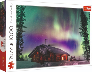 TREFL Polar lights in Finland pussel, 1000 bitar