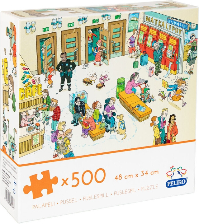 Tatu och Patu pussel, 500 bitar i gruppen LEKSAKER, BARN- & BABYPRODUKTER / Leksaker / Barnpussel hos TP E-commerce Nordic AB (C46893)