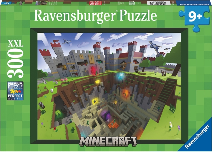 Minecraft Cutaway Pussel, 300 bitar i gruppen LEKSAKER, BARN- & BABYPRODUKTER / Leksaker / Barnpussel hos TP E-commerce Nordic AB (C46922)