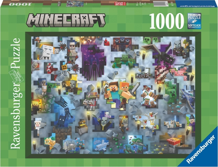 Minecraft Mobs 1000 bitars pussel i gruppen LEKSAKER, BARN- & BABYPRODUKTER / Leksaker / Pussel hos TP E-commerce Nordic AB (C46924)
