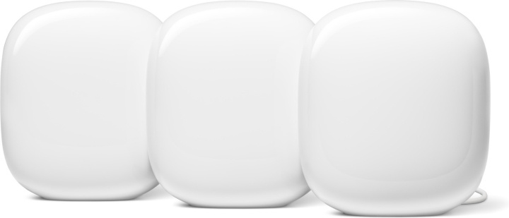 Google Nest WiFi Pro WiFi 6E Mesh-system, 3-pack i gruppen DATORER & KRINGUTRUSTNING / Nätverk / WiFi Extenders hos TP E-commerce Nordic AB (C46943)