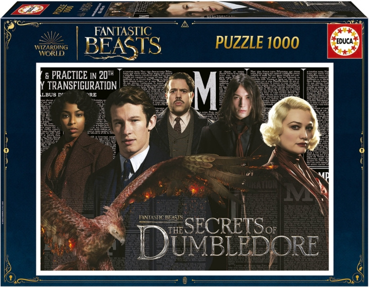 Educa Fantastic Beasts 1000 bitars pussel i gruppen SPORT, FRITID & HOBBY / Hobby / Pussel hos TP E-commerce Nordic AB (C46973)