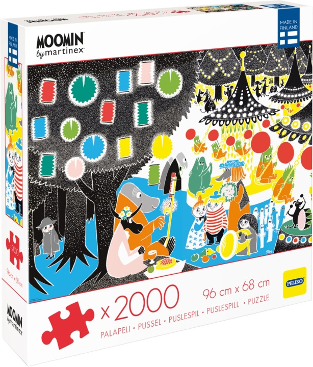 Muminpussel, 2000 bitar i gruppen SPORT, FRITID & HOBBY / Hobby / Pussel hos TP E-commerce Nordic AB (C46981)