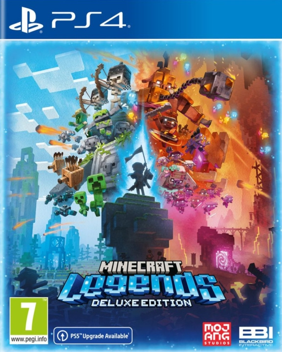 Minecraft Legends - Deluxe Edition-spel, PS4 i gruppen HEMELEKTRONIK / Spelkonsoler & Tillbehör / Sony PlayStation 4 hos TP E-commerce Nordic AB (C46997)