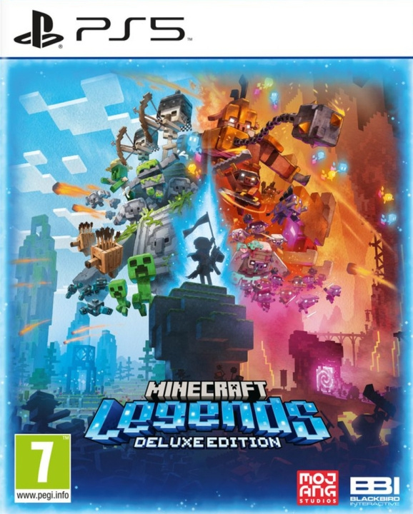Minecraft Legends - Deluxe Edition-spel, PS5 i gruppen HEMELEKTRONIK / Spelkonsoler & Tillbehör / Sony PlayStation 5 hos TP E-commerce Nordic AB (C46998)