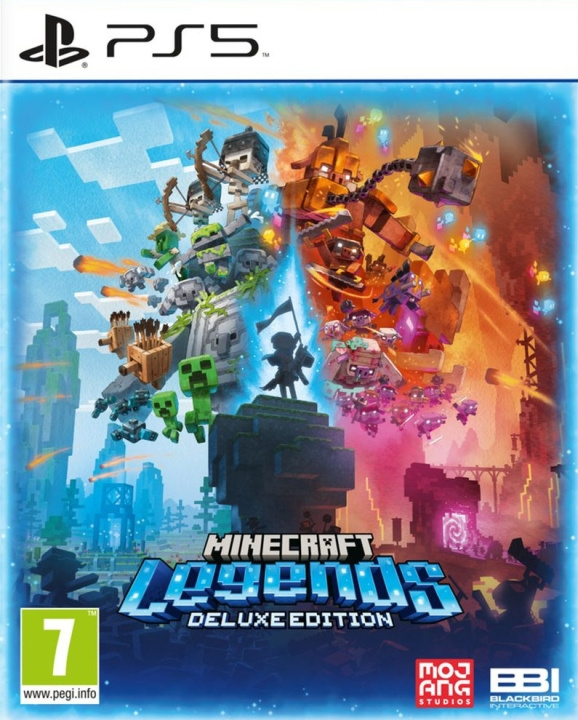 Minecraft Legends - Deluxe Edition-spel, PS5 i gruppen HEMELEKTRONIK / Spelkonsoler & Tillbehör / Sony PlayStation 5 / Spel hos TP E-commerce Nordic AB (C46998)