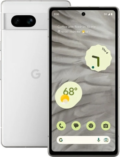Google Pixel 7a 5G-telefon, 128/8 GB, vit i gruppen SMARTPHONE & SURFPLATTOR / Mobiltelefoner & smartphones hos TP E-commerce Nordic AB (C47009)