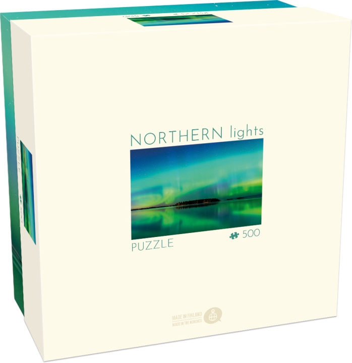 Tactic Lifestyle Northern Lights - pussel, 500 bitar i gruppen LEKSAKER, BARN- & BABYPRODUKTER / Leksaker / Pussel hos TP E-commerce Nordic AB (C47013)