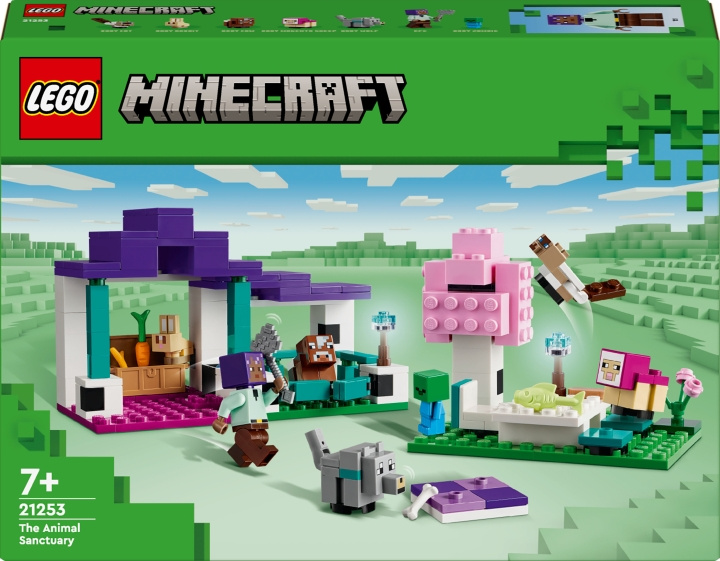 LEGO Minecraft 21253 - Djurreservat i gruppen LEKSAKER, BARN- & BABYPRODUKTER / Leksaker / Byggleksaker / Lego hos TP E-commerce Nordic AB (C47031)