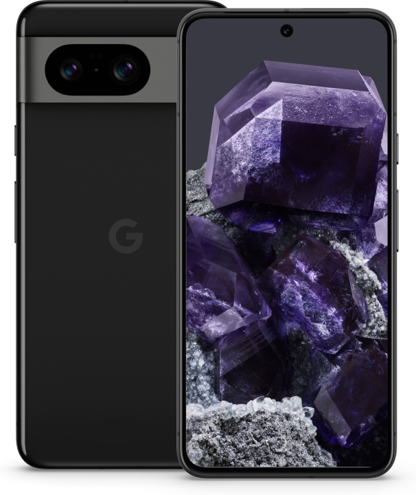Google Pixel 8 5G-telefon, 128/8GB, Obsidian i gruppen SMARTPHONE & SURFPLATTOR / Mobiltelefoner & smartphones hos TP E-commerce Nordic AB (C47032)