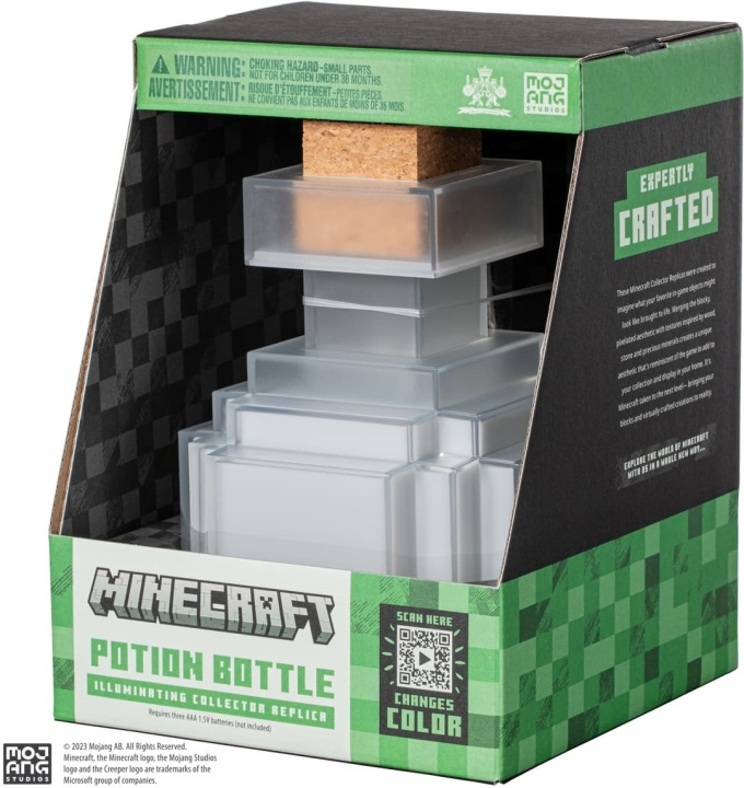 Noble Collection - Minecraft Potion Bottle Light i gruppen HEMELEKTRONIK / Spelkonsoler & Tillbehör / Övriga spel & tillbehör hos TP E-commerce Nordic AB (C47057)