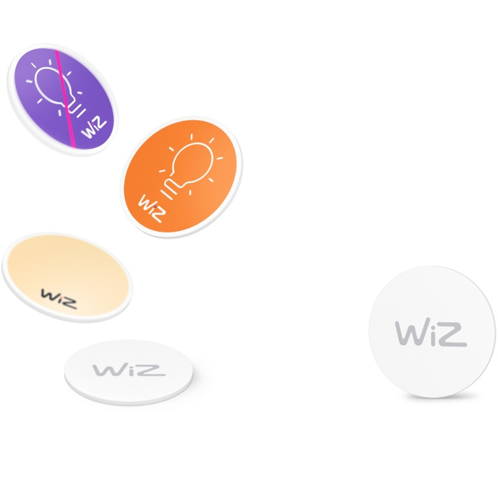 WiZ NFC-tags 4-pack i gruppen SPORT, FRITID & HOBBY / Roliga prylar / Smarta saker hos TP E-commerce Nordic AB (C47124)