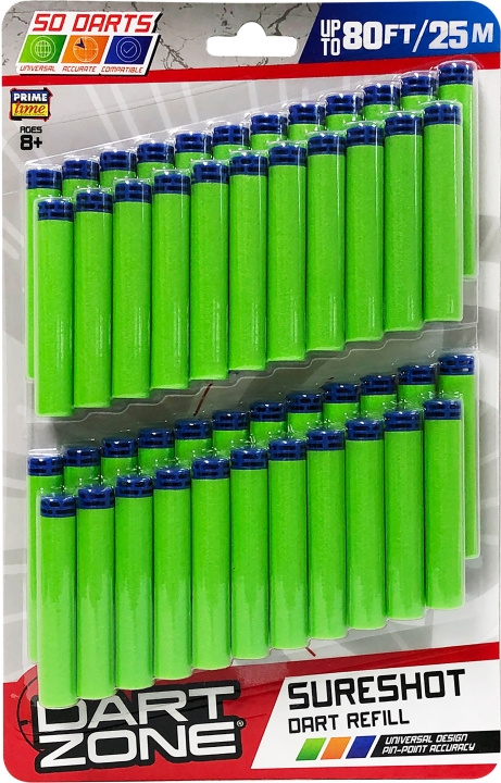 Dart Zone Dartpilar 50 skumdartpilar i gruppen LEKSAKER, BARN- & BABYPRODUKTER / Leksaker / Actionlek hos TP E-commerce Nordic AB (C47213)