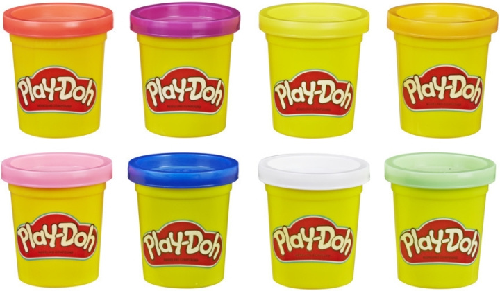 PLAY-DOH modelleringsvax, regnbågsfärger i gruppen LEKSAKER, BARN- & BABYPRODUKTER / Leksaker / Leklera, leksand och tillbehör hos TP E-commerce Nordic AB (C47219)