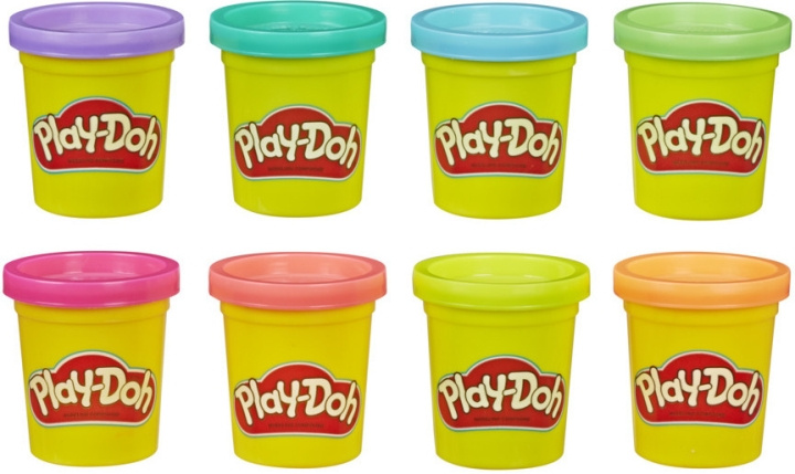 PLAY-DOH Neon färger modellvaxpaket i gruppen LEKSAKER, BARN- & BABYPRODUKTER / Leksaker / Leklera, leksand och tillbehör hos TP E-commerce Nordic AB (C47220)