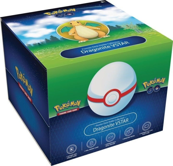 POKEMON GO Dragonite VSTAR Premier Deck Holder Collection - Samlingsset i gruppen LEKSAKER, BARN- & BABYPRODUKTER / Spel / Kortspel hos TP E-commerce Nordic AB (C47231)
