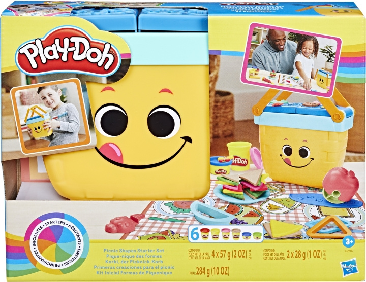PLAY-DOH Picknick Former Starter Set plasticine set i gruppen LEKSAKER, BARN- & BABYPRODUKTER / Leksaker / Leklera, leksand och tillbehör hos TP E-commerce Nordic AB (C47236)