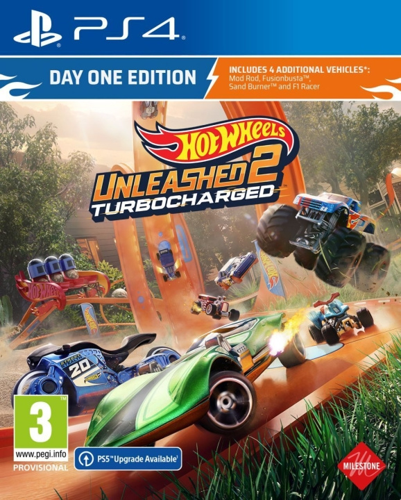 Hot Wheels Unleashed 2: Turbocharged - Day One Edition-spel PS4 i gruppen HEMELEKTRONIK / Spelkonsoler & Tillbehör / Sony PlayStation 4 hos TP E-commerce Nordic AB (C47254)