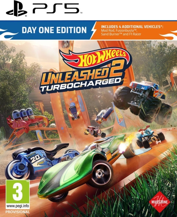 Hot Wheels Unleashed 2: Turbocharged - Day One Edition-spel PS5 i gruppen HEMELEKTRONIK / Spelkonsoler & Tillbehör / Sony PlayStation 5 hos TP E-commerce Nordic AB (C47255)