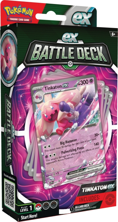 POKEMON Battle Deck ex Trading Card Set, Tinkato ex i gruppen LEKSAKER, BARN- & BABYPRODUKTER / Leksaker / Övriga leksaker hos TP E-commerce Nordic AB (C47271)