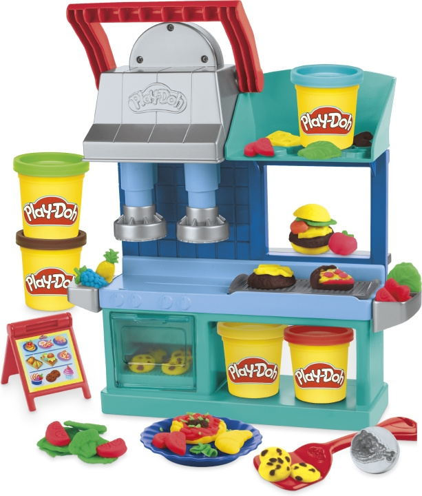 PLAY-DOH Busy Chefs Restaurant - restaurang lekset i gruppen LEKSAKER, BARN- & BABYPRODUKTER / Leksaker / Leklera, leksand och tillbehör hos TP E-commerce Nordic AB (C47280)