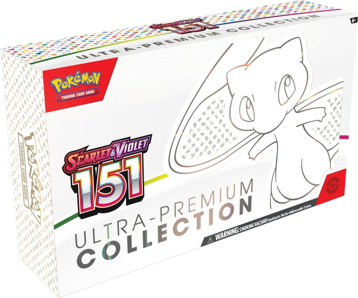 POKEMON Scarlet & Violet 3.5: Ultra-Premium Collection - Mew i gruppen LEKSAKER, BARN- & BABYPRODUKTER / Leksaker / Övriga leksaker hos TP E-commerce Nordic AB (C47286)