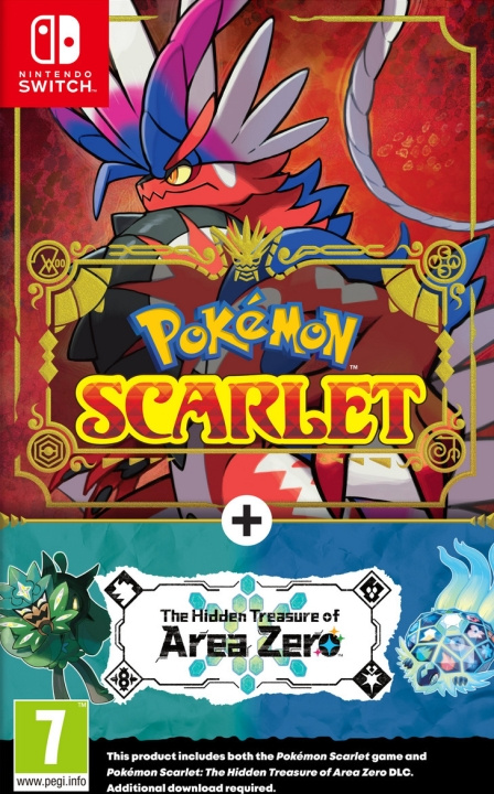 Nintendo Pokémon Scarlet + The Hidden Treasure of Area Zero (Switch) i gruppen HEMELEKTRONIK / Spelkonsoler & Tillbehör / Nintendo Switch / Spel hos TP E-commerce Nordic AB (C47306)