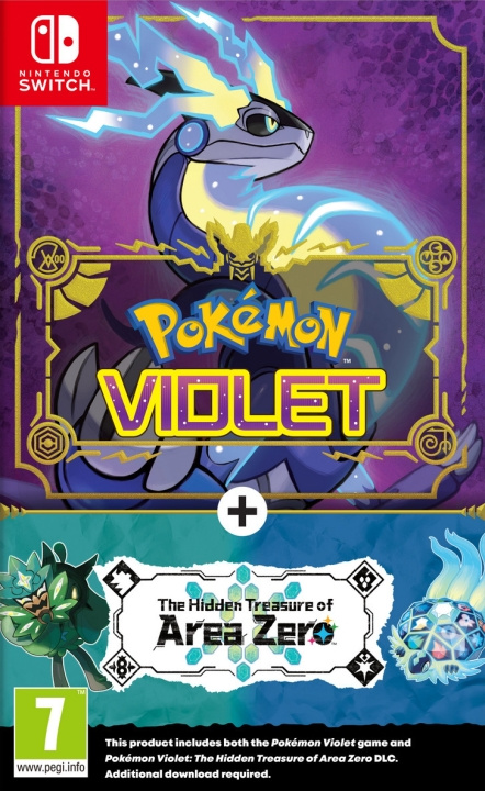 Nintendo Pokémon Violet + The Hidden Treasure of Area Zero (Switch) i gruppen HEMELEKTRONIK / Spelkonsoler & Tillbehör / Nintendo Switch / Spel hos TP E-commerce Nordic AB (C47307)