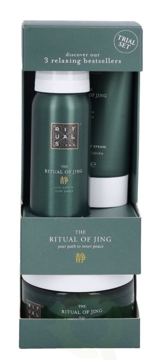 Rituals Jing Set 245 ml Foaming Shower Gel 50ml/Body Scrub 125gr/Body Cream 70ml i gruppen SKÖNHET & HÄLSA / Presentkit / Presentkit För Henne hos TP E-commerce Nordic AB (C47514)