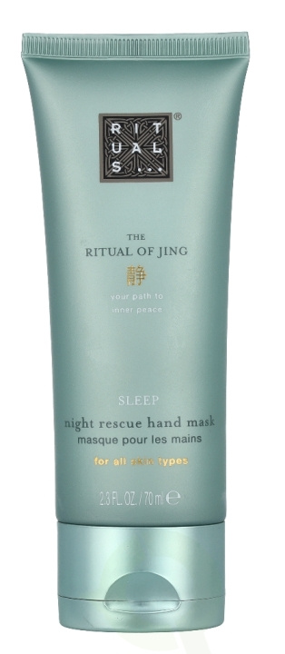 Rituals Jing Night Rescue Hand Mask 70 ml For All Skin Types i gruppen SKÖNHET & HÄLSA / Manikyr/Pedikyr / Handkräm hos TP E-commerce Nordic AB (C47537)