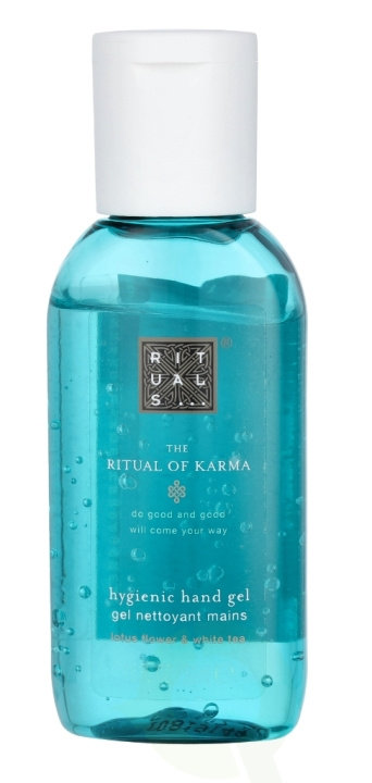 Rituals Karma Hygienic Hand Gel 50 ml Holy Lotus & White Tea i gruppen SKÖNHET & HÄLSA / Hälsovård / Handdesinfektion hos TP E-commerce Nordic AB (C47564)