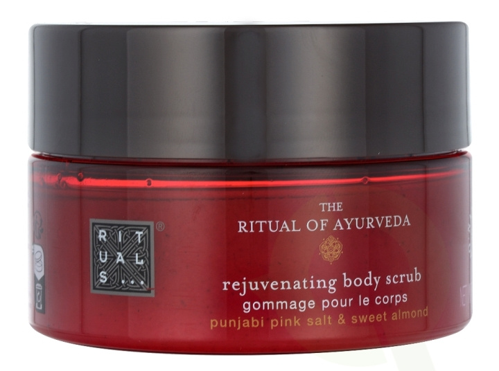 Rituals Ayurveda Rejuvenating Body Scrub 300 gr Punjabi Pink & Sweet Almond i gruppen SKÖNHET & HÄLSA / Hudvård / Kroppsvård / Body lotion hos TP E-commerce Nordic AB (C47566)